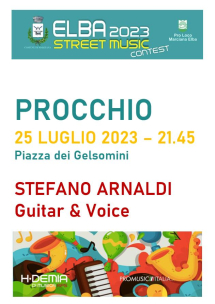 Stasera a Procchio, seconda tappa dell'Elba Street Music Contest