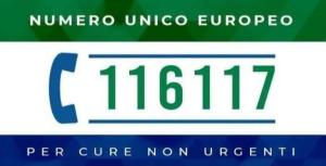 Dal 18/11  continuità assistenziale al numero unico 116117 anche nella nostra ’USL