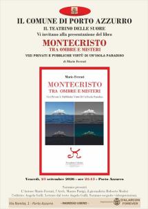 Al Teatrino delle Suore la presentazione dell’ultimo libro di Mario Ferrari “Montecristo tra ombre e misteri”