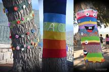 Progetto "Alberi vestiti a festa": i pini di Facciatoja diventano ambasciatori di pace e speranza