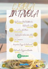 “L’isola in tavola” torna con una serata speciale a La Cantina del Mare