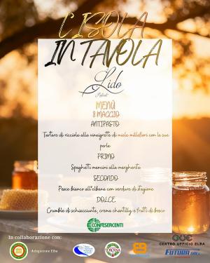 Terzo appuntamento con "L’isola in Tavola" al ristorante Lido a Portoferraio