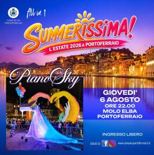 A Portoferraio andrà di scena lo spettacolo del Piano Sky