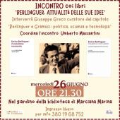 Incontro con i libri a Marciana Marina - Berlinguer e l'attualità delle sue idee