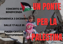 "Un Ponte per la Palestina" - concerto di beneficenza a Portoferraio