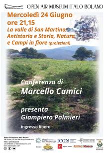 All'Open Air Museum Italo Bolano Marcello Camici presenta la Valle di San Martino