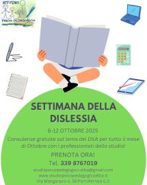 Dislessia e apprendimento: un mese di incontri e consulenze gratuite a Portoferraio