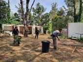 Fervono i lavori all'Open Air Museum di Italo Bolano