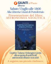 Alla libreria Giunti al Punto la presentazione di "Astronomia neolitica"