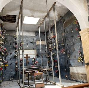 Cimitero della Misericordia - Urgenti i restauri della parte storica