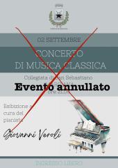 Marciana: annullato evento in programma per il 2 settembre