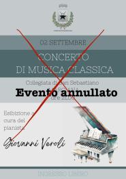 Marciana: annullato evento in programma per il 2 settembre