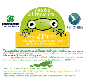 Domenica 21 Aprile Festa di Primavera a Mola