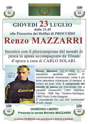Stasera a Procchio l'attesa conferenza con Renzo Mazzarri e Carlo Solari