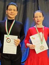 Ottimi risultati nella danza sportiva per i ballerini elbani Cosmin e Giulia