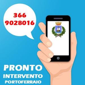 Pronto intervento a Portoferraio, un numero dedicato per raccogliere le segnalazioni dei cittadini