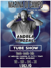 A Campo il 'Tube Show' del Dj Andrea Mazzali