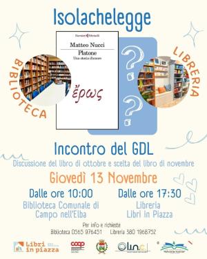 Isolachelegge - Gli incontri del Gruppo di Lettura