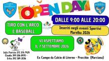 Marelba: il 7 settembre open day di tiro con l'arco e baseball