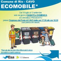 Cavo: al porto arriva l'Ecomobile presidiato nei fine settimana