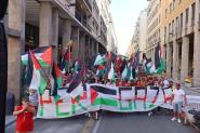 Stop al massacro di Gaza - Sciopero generale CGIL a Livorno 10.000 in corteo