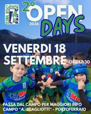 Continua la serie degli Open Days all'Elba Rugby