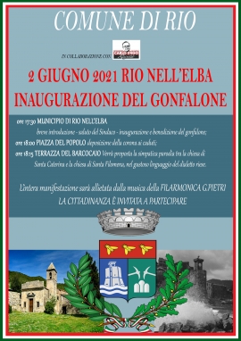 Rio, il 2 giugno l'inaugurazione del nuovo gonfalone