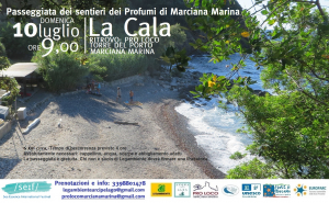 Il 10 luglio Passeggiata dei sentieri dei Profumi di Marciana Marina alla spiaggia della Cala