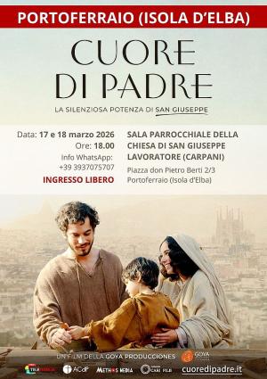 Nella Sala Parrocchiale della Chiesa di San Giuseppe la proiezione del docufilm "Cuore di Padre"