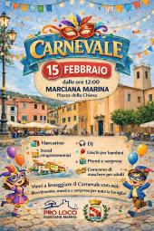 Il 15 febbraio Festa di Carnevale a Marciana Marina