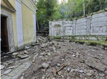 Fotonotizia: frana alla Madonna del Monte