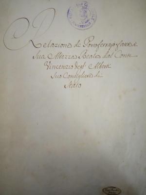 Il negozio dell’abbondanza a Portoferraio nel manoscritto di Vincenzo degli Alberti del 1766 (parte 1)