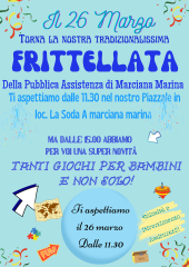 Domenica a Marciana Marina la Frittellata della Pubblica Assistenza