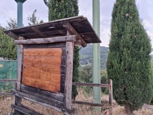 Manomessa bacheca informativa del Parco in località Puntale