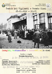 "Domattina parte il treno", stasera ai Vigilanti immagini, testimonianze e documenti della Shoah