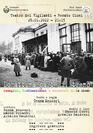 "Domattina parte il treno", stasera ai Vigilanti immagini, testimonianze e documenti della Shoah