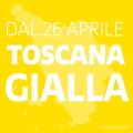 Toscana, tutta la regione in zona gialla da lunedì 26 aprile