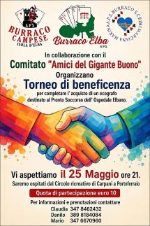 Raccolta fondi del Comitato “Amici del Gigante Buono” per l’acquisto di un ecografo per il Pronto Soccorso elbano