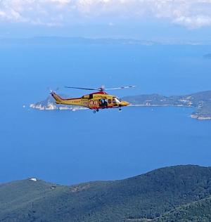 Escursionista in difficoltà sul Monte Capanne, interviene Pegaso 2