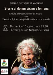 10 agosto a San Piero: “Storie di donne vicine e lontane”