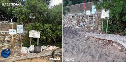 Legambiente e Vele Spiegate ripuliscono Galenzana