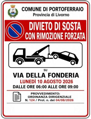 Portoferraio: pulizia straordinaria di Via della Fonderia