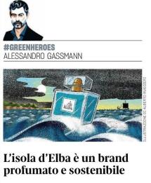 Acqua dell’Elba entra tra i Green Heroes raccontati da Alessandro Gassmann