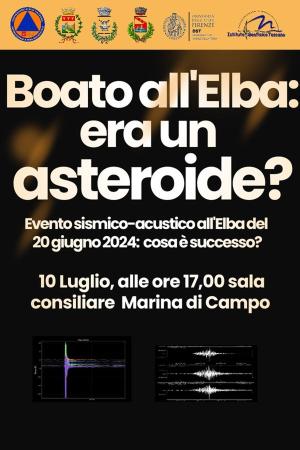 Boato all'Elba: era un asteroide? Un incontro con gli esperti per capire