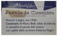 "Parole in Clessidra" - Marco Belli presenta Canalnero a MardiLibri