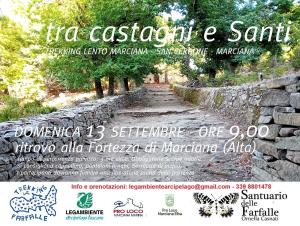 Domenica trekking lento Marciana - San Cerbone – Marciana, tra castagni e santi