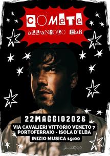 Comete live all'Angolo Bar