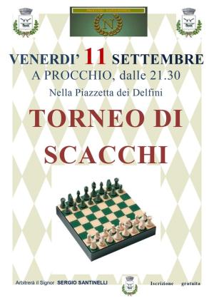 Torneo di scacchi a Procchio