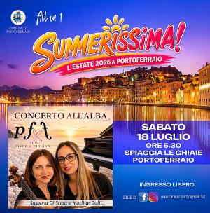 Concerto all'alba alle Ghiaie con Susanna Di Scala e Matilde Galli