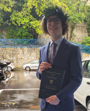 Leonardo Duglio Dottore (con lode) in Ingegneria Navale